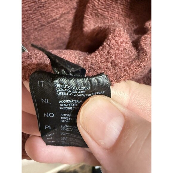 KUHL ASCENDYR HOODIE RUST RED WOMENS XPOCKETS FULL ZIP SWEATSHIRT WARM Xs - Picture 6 of 8